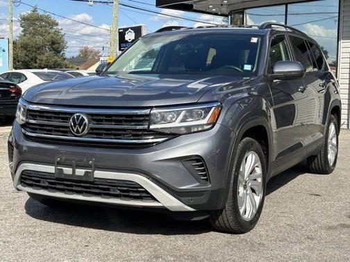 Pyrite Silver Metallic 2021 Volkswagen Atlas 3.6L SE w/Technology