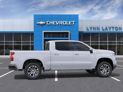 Summit White 2026 Chevrolet Silverado 1500 LTZ