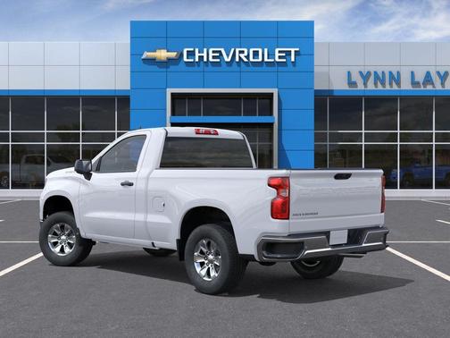 Summit White 2026 Chevrolet Silverado 1500 WT