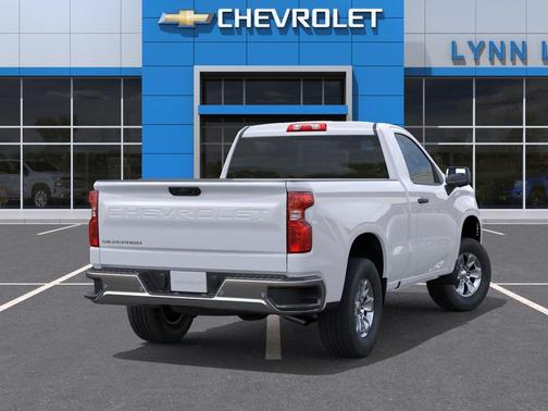 Summit White 2026 Chevrolet Silverado 1500 WT