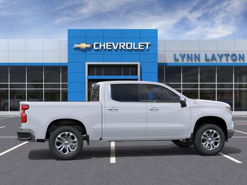 Summit White 2026 Chevrolet Silverado 1500 LTZ