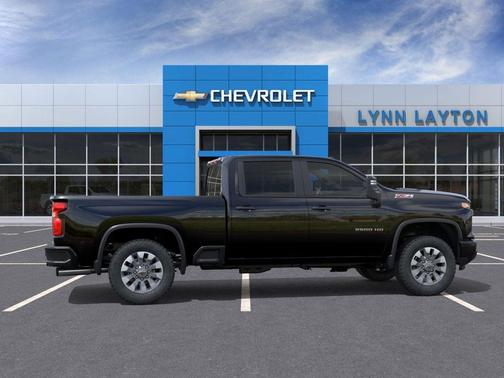 Black 2026 Chevrolet Silverado 2500 Custom