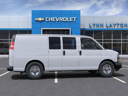 Summit White 2025 Chevrolet Express 2500 LT