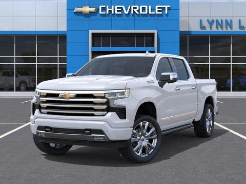 Polar White Tricoat 2026 Chevrolet Silverado 1500 High Country
