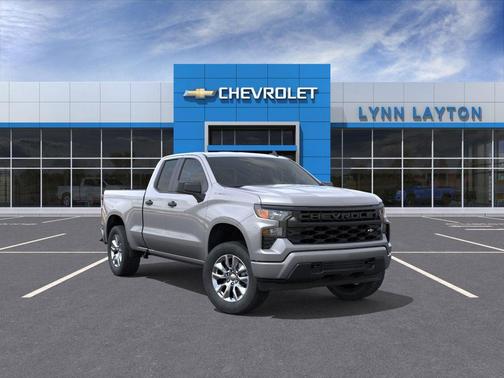Sterling Gray Metallic 2026 Chevrolet Silverado 1500 Custom