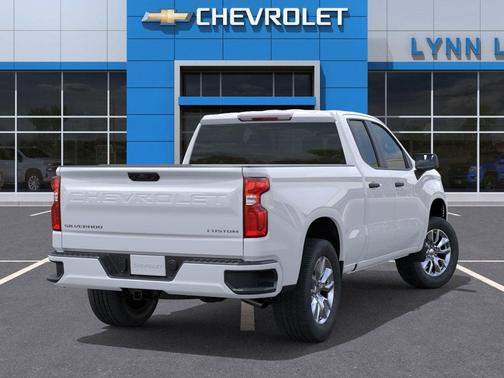 Summit White 2026 Chevrolet Silverado 1500 Custom