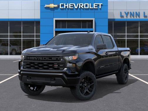 Black 2026 Chevrolet Silverado 1500 Custom Trail Boss