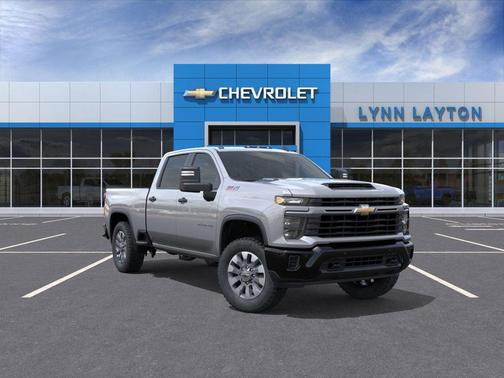 Sterling Gray Metallic 2026 Chevrolet Silverado 2500 Custom