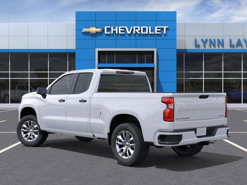 Summit White 2026 Chevrolet Silverado 1500 Custom
