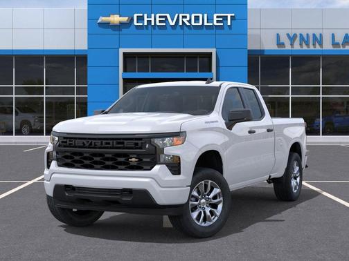 Summit White 2026 Chevrolet Silverado 1500 Custom