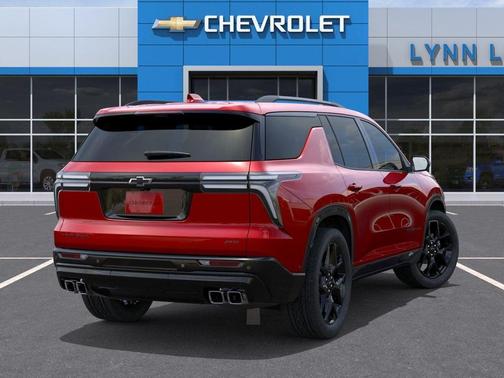 Radiant Red Tintcoat 2026 Chevrolet Traverse RS