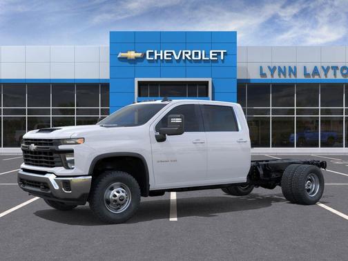 Summit White 2025 Chevrolet Silverado 3500 WT