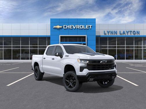 Summit White 2026 Chevrolet Silverado 1500 LT Trail Boss