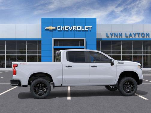 Summit White 2026 Chevrolet Silverado 1500 LT Trail Boss