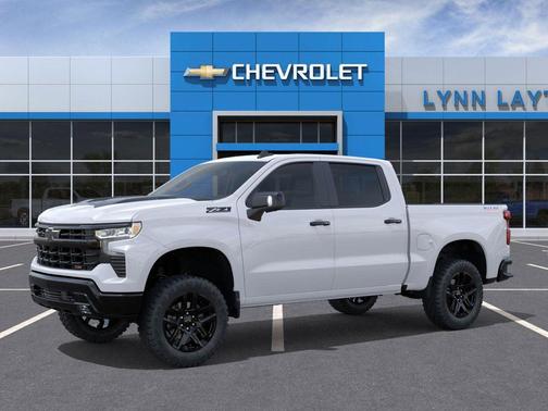 Summit White 2026 Chevrolet Silverado 1500 LT Trail Boss