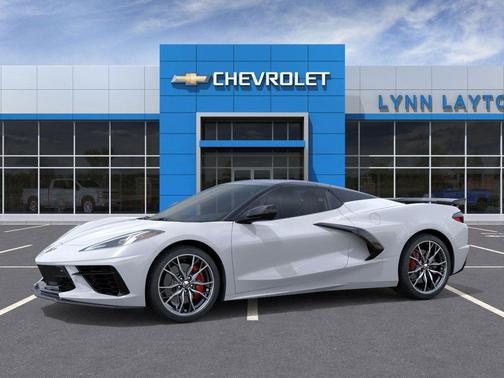 Arctic White 2026 Chevrolet Corvette Stingray w/2LT