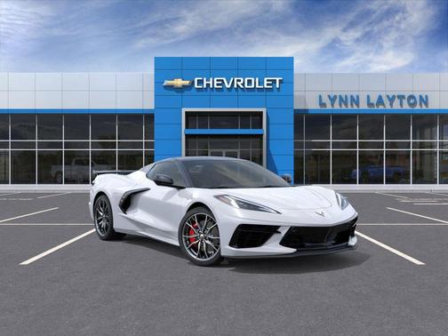 Arctic White 2026 Chevrolet Corvette Stingray w/2LT