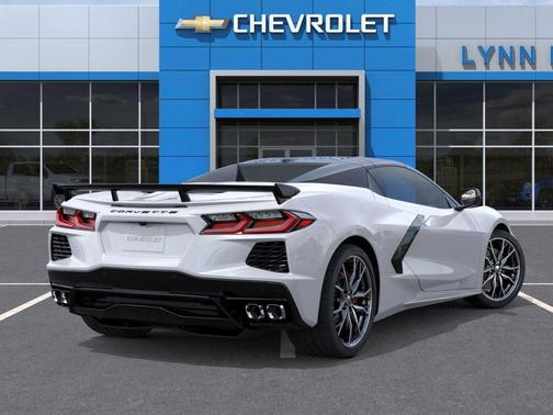 Arctic White 2026 Chevrolet Corvette Stingray w/2LT