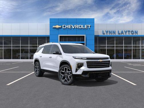Polar White Tricoat 2026 Chevrolet Traverse High Country