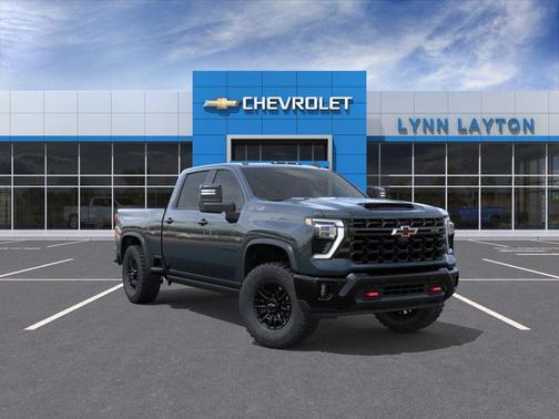 Cypress Gray 2026 Chevrolet Silverado 2500 Crew Cab, Standard Bed, XR2, 4WD