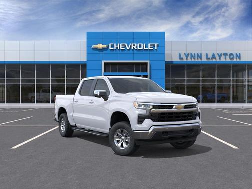 Summit White 2026 Chevrolet Silverado 1500 LT