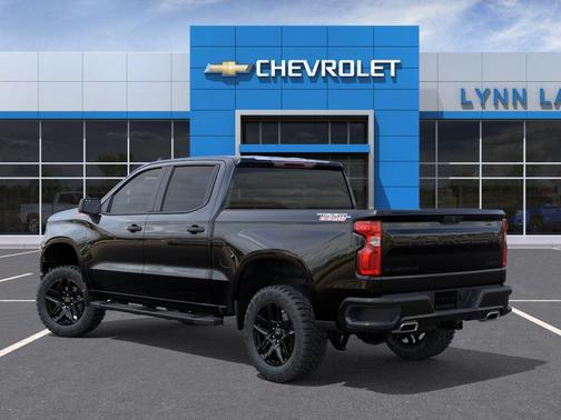 Black 2026 Chevrolet Silverado 1500 Custom Trail Boss