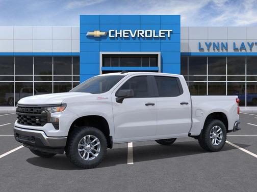 Summit White 2026 Chevrolet Silverado 1500 WT
