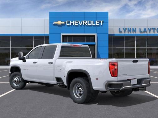 Summit White 2026 Chevrolet Silverado 3500 WT