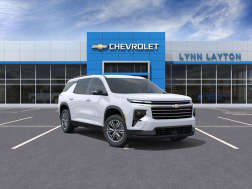 Summit White 2026 Chevrolet Traverse LT