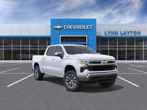 Summit White 2026 Chevrolet Silverado 1500 LT