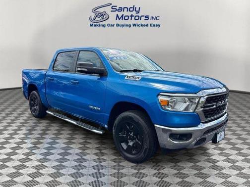 Hydro Blue Pearlcoat 2022 RAM 1500 Big Horn