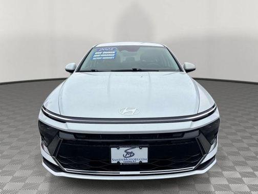 White 2025 Hyundai SONATA SEL