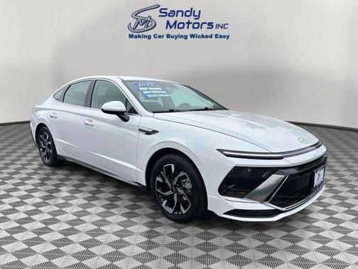 White 2025 Hyundai SONATA SEL