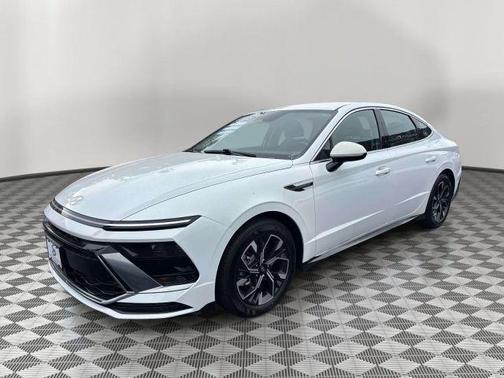 White 2025 Hyundai SONATA SEL