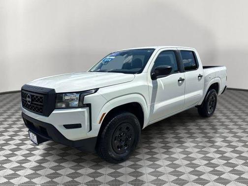 Glacier White 2022 Nissan Frontier S
