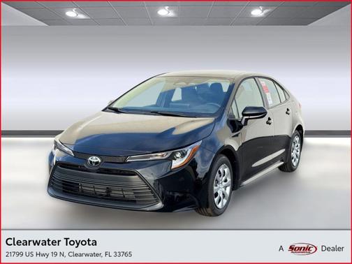 Midnight Black Metallic 2026 Toyota Corolla LE