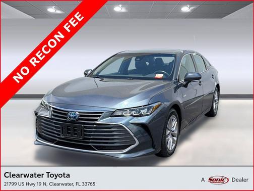 Harbor Gray Metallic 2021 Toyota Avalon Hybrid XLE