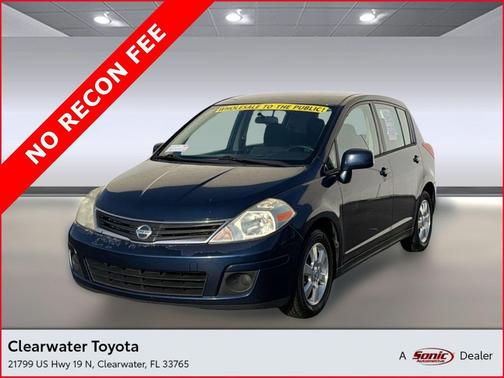 Blue 2012 Nissan Versa 1.8 S