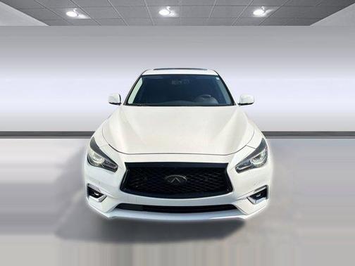 Majestic White 2021 INFINITI Q50 3.0t LUXE