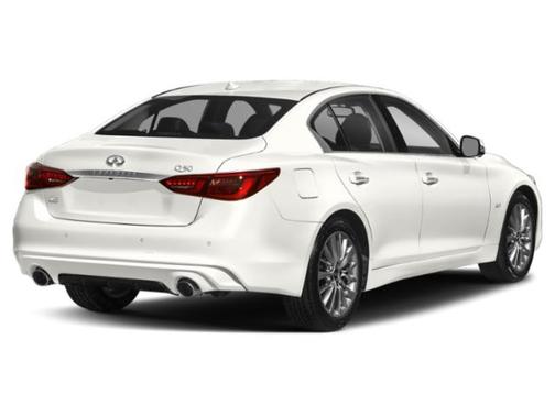 Majestic White 2021 INFINITI Q50 3.0t LUXE