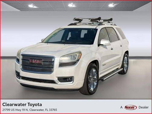 White Frost Tricoat 2016 GMC Acadia Denali