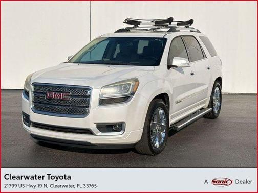White Frost Tricoat 2016 GMC Acadia Denali