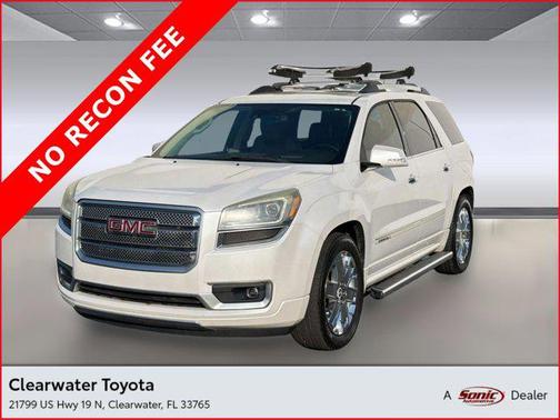 White Frost Tricoat 2016 GMC Acadia Denali