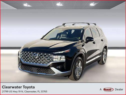 Twilight Black 2021 Hyundai SANTA FE SEL 2.4