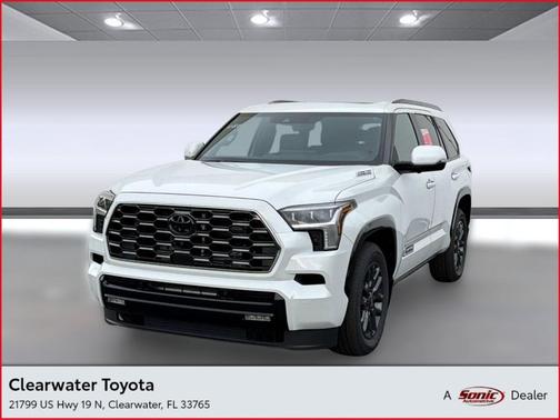 Wind Chill Pearl 2026 Toyota Sequoia Platinum