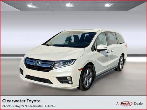 White Diamond Pearl 2019 Honda Odyssey EX-L