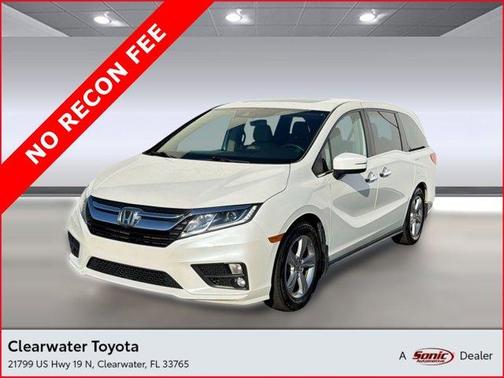 White Diamond Pearl 2019 Honda Odyssey EX-L
