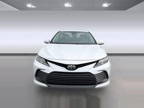 Super White 2021 Toyota Camry LE