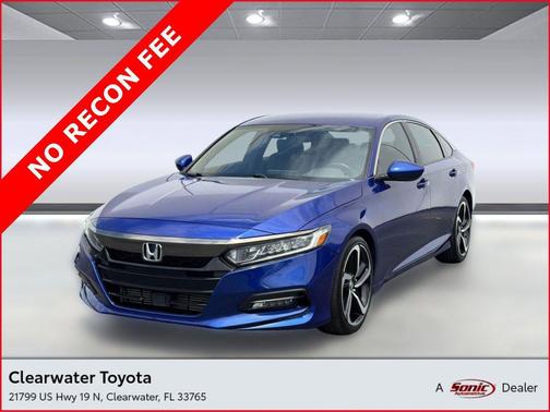 Still Night Pearl 2019 Honda Accord Sport