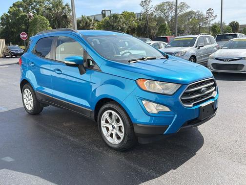 Blue Candy Metallic Tinted Clearcoat 2018 Ford EcoSport SE